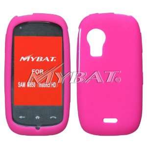  SAMSUNG M850 Instinct HD Solid Skin Case Hot Pink 