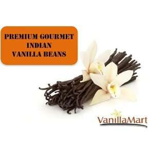 20 Pack Premium Gourmet Indian Vanilla Beans  Grocery 