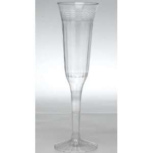  5 oz 1 Piece Square Champagne Glass Clear Pack Of 6 Toys 