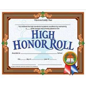  High Honor Roll Achievement 30Pk