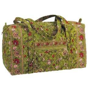  Maggi B French Country Evergreen Large Duffle Bag Tote 
