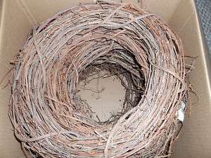 Lot of 10 grapevine wreaths  