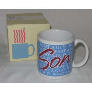  American Greetings Coffee Mug Cup Son, What A Guy 