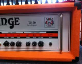 ORANGE TH 30 TWIN CHANNEL GUITAR AMP HEAD STORE DEMO PEDAL  CLEARANCE 