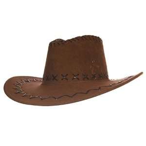 Brown Suede Deluxe Quality Cowboy Hat 