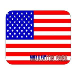  US Flag   Williston Park, New York (NY) Mouse Pad 