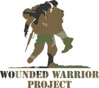 Camo Wounded Warrior Project Vinyl Decal Sticker  