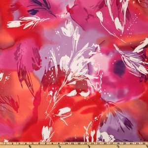   Sateen Action Fuchsia Fabric By The Yard Arts, Crafts & Sewing