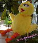 NEW Cuddy Big Bird from Sesame Street Children Dressing up Plush 