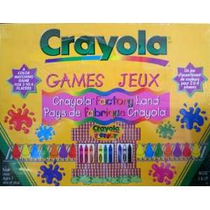  Crayola Factory Land Game Toys & Games