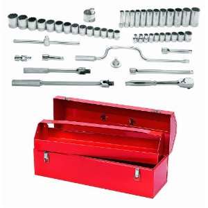   JH Williams MSS 47F 47 Piece 1/2 Inch Drive Socket and Drive Tool Set