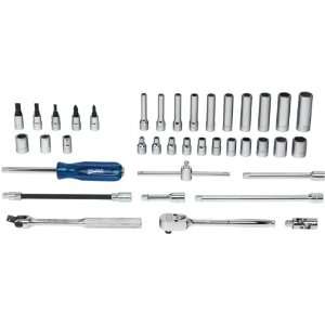   Williams WSM 38HFTB 38 Piece 1/4 Inch Drive Socket and Drive Tool Set