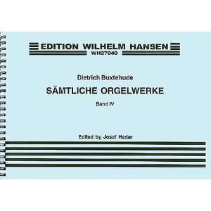  Dietrich Buxtehude Organ Works Volume 4 Chorale Preludes 
