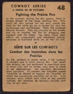 Fighting the Fire ~Hamilton Gum Cowboy Series 1930s  