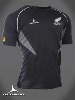 New Zealand All Blacks Rugby World Cup Winners Showerproof Jacket XS 