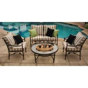  The Calista Collection 4 Piece All Welded Cast Aluminum 