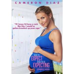   EXPECT WHEN YOUR EXPECTING 27x40 DS (2012) Movie Poster CAMERON DIAZ