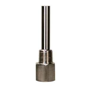 WIKA TH2R025SS 316 Stainless Steel Threaded Thermowell Reduced Shank 
