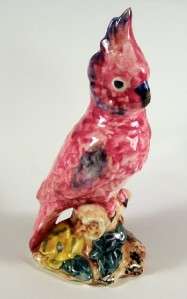 Vintage Stangl RED COCKATOO Bird Figurine #3405  
