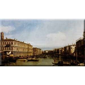    Grand Canal 30x17 Streched Canvas Art by Canaletto