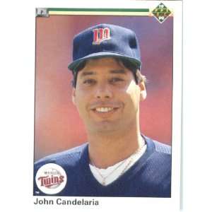  1990 Upper Deck # 720 John Candelaria Minnesota Twins 