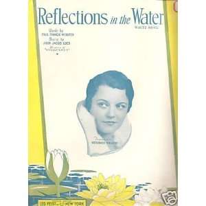  Sheet Music Veronica Wiggins Reflections In The Water 107 