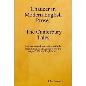   Prose The Canterbury Tales (9781847281852) John Edmonds Books