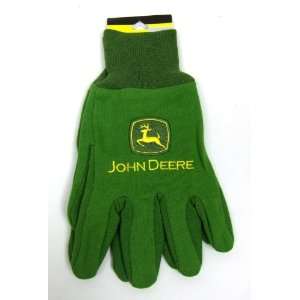  Great Southern Corp. JD8323A Menfts Green Jersey Gloves 
