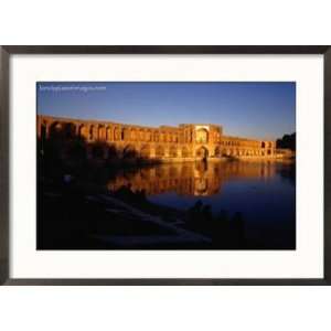  Sunset Illuminates Pol E Khaju Bridge, Esfahan, Iran 