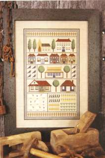 Hatched & Patched A Country Life cross stitch pattern  