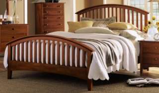 Kincaid Gathering House King Arched Bed 100% SOLID WOOD  