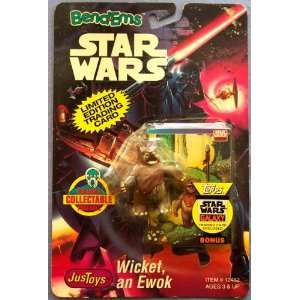  Wicket, an Ewok Bendable Action Figure   Star Wars Bend 