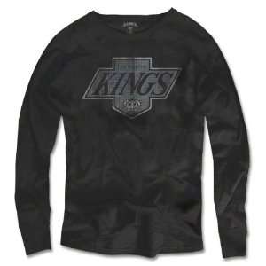  Los Angeles Kings 47 Brand Charcoal Vintage Logo Scrum 