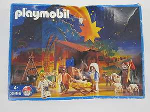 PLAYMOBIL 3996 NATIVITY SCENE 99% Complete  