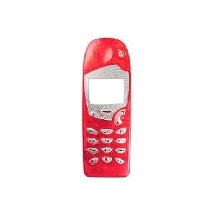   Transparent Red Faceplate For Nokia 5165, 51xx Series