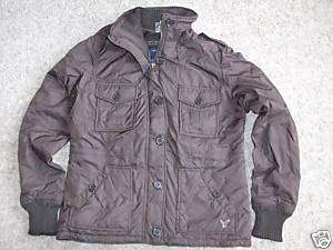 NEW AMERICAN EAGLE BROWN BOMBER JACKET WOMENS M  