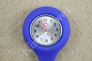 Mod Blue Case Pocket Fob Style Pin Watch for Nurses New  
