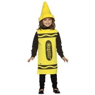 Rasta Imposta Crayola Yellow Toddler Costume,Yellow,4 6X