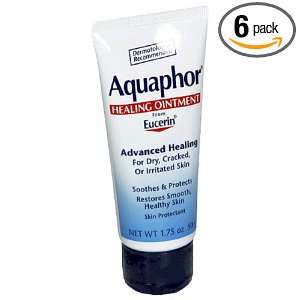  Aquaphor Healing Ointment, 1.75 Oz (50 G), (Pack Of 6 