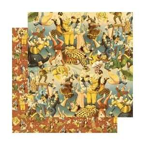   Le Cirque Double Sided Paper 12X12 Dazzle & Delight; 25 Items/Order