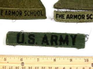   US ARMY Patch 25th Infantry 3rd Inf Spearhead Armor School 8pc  
