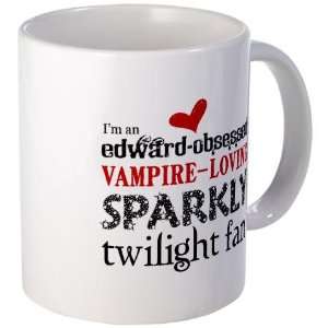 Sparkly Twilight Fan Twilight Mug by   Kitchen 