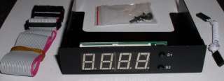 internal 3.5 black 4 digit code display that can be mounted on 