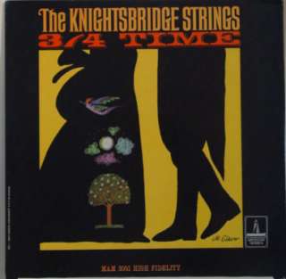 THE KNIGHTSBRIDGE STRINGS 3/4 time LP vinyl MAM 3001  
