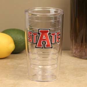   State Red Wolves 16oz. Team Logo Tumbler Cup