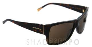   &GABBANA D&G DG Sunglasses DG 4105 HAVANA 502/73 DG4105 AUTH  