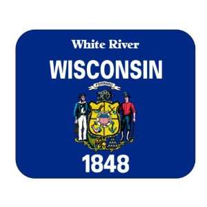  US State Flag   White River, Wisconsin (WI) Mouse Pad 