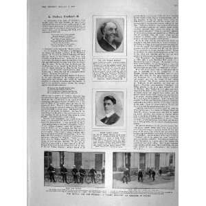  1907 WILLIAM WHITELEY HORACE RAYNER FIREMEN FRANCE