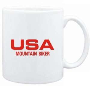  Mug White  USA Mountain Biker / ATHLETIC AMERICA  Sports 