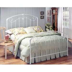  King Maddie Panel Bed by Hillsdale   Glossy White (325 67R 
